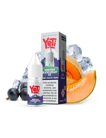 Yeti Nic Salt Honeydew Blackcurrant Ice 20mg 10ml E liquid