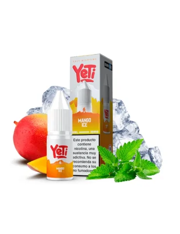 Yeti Nic Salt Mango Ice 10mg 10ml E liquid