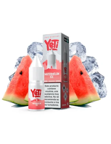 Yeti Nic Salt Watermelon Ice 10mg 10ml E liquid