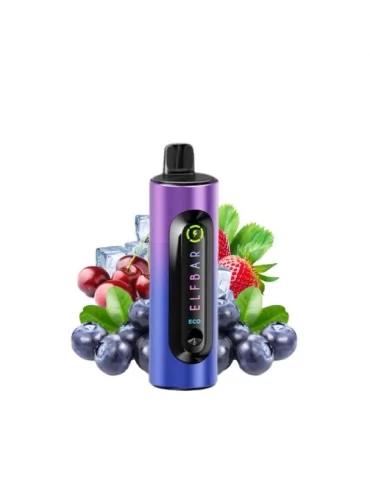 Elf bar Disposable Vape Kit 4 In 1 Berry Edition 20mg 3200 puffs