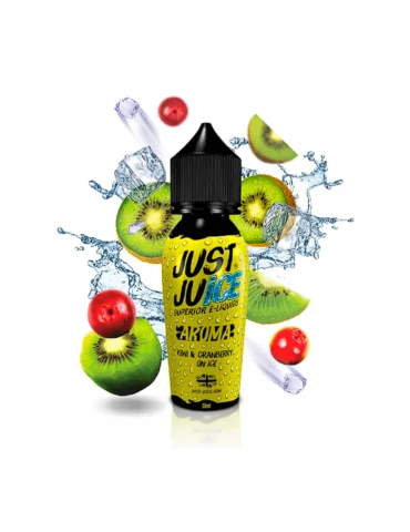 Prefilled Just Juice Kiwi Cranberry Ice 20mg 60ml Nic Salt E-liquids