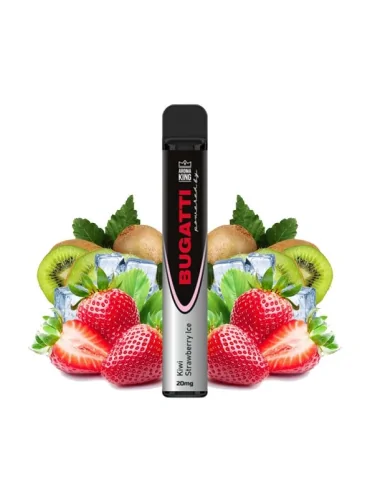 Bugatti 700 puffs Kiwi Strawberry Ice 20mg - Aroma King Disposable Vape