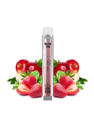 Puff Gem 700 puffs Pink Lady 20mg - Aroma King Disposable Vape