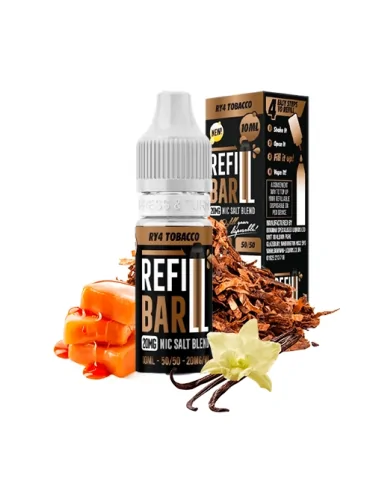 Refill Bar Nic Salts RY4 Tobacco 10ml 20mg