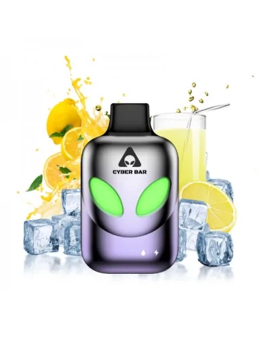 AL8000 Lemonade Ice 0mg 8000puff - Cyber Bar Disposable Vape