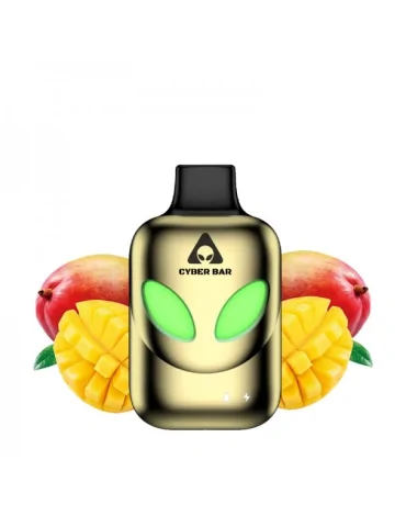 AL8000 Triple Mango 0mg 8000puff - Cyber Bar Disposable Vape