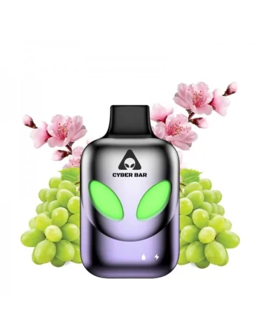 AL8000 Sakura Grape 0mg 8000puff - Cyber Bar Disposable Vape