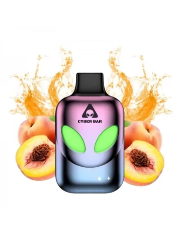 AL8000 Juicy Peach 0mg 8000puff - Cyber Bar Disposable Vape