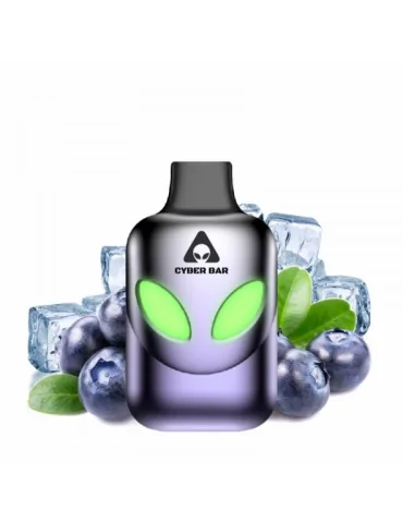 AL600 Blueberry Ice 10mg 600puff - Cyber Bar Disposable Vape