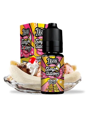 Doozy Temptations Nic Salts Banana Split 10ml 10mg