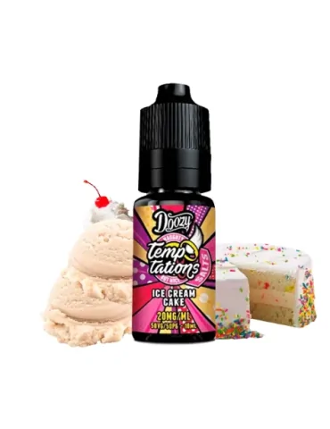 Doozy Temptations Nic Salts Ice Cream Cake 10ml 10mg