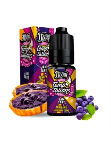 Doozy Temptations Nic Salts Jam Tart 10ml 10mg