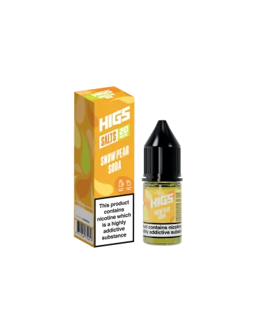 Higs Nic Salt Snow Pear Soda 20mg 10ml E-liquids