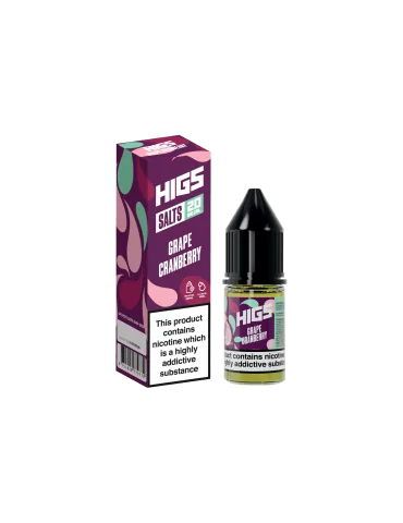 Higs Nic Salt Grape Cranberry 20mg 10ml E-liquids