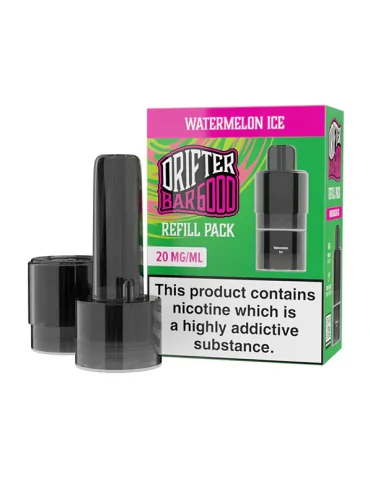 Drifter Bar Watermelon Ice 20mg 6000puffs Prefilled Pods