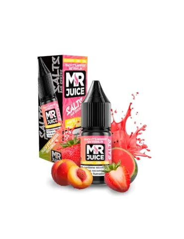 Oil4vap Mr Juice Nic Salts Peach Strawberry Watermelon 10ml 20mg