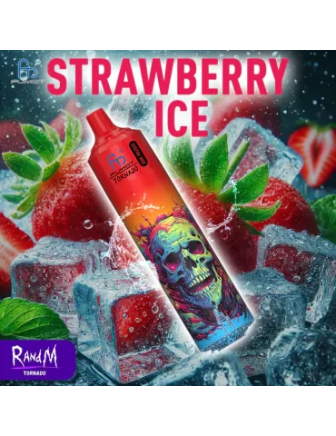 Tornado Music Strawberry Ice 30000 puffs 20mg - RandM Disposable Vape