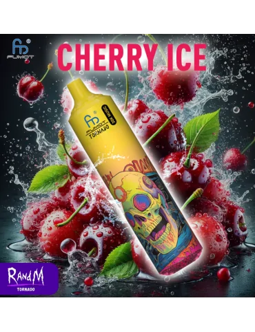 Tornado Music Cherry Ice 30000 puffs 20mg - RandM Disposable Vape