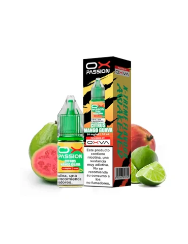 Oxva Ox Passion Nic Salts Citrus Mango Guava 20mg 10ml E liquid