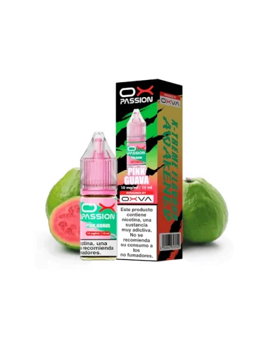 Oxva Ox Passion Nic Salts Pink Guava 20mg 10ml E liquid