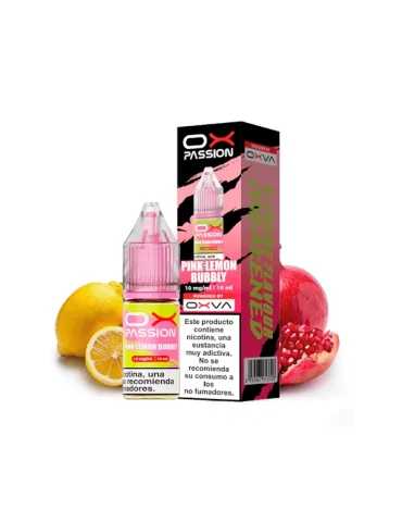 Oxva Ox Passion Nic Salts Pink Lemon Bubbly 20mg 10ml E liquid