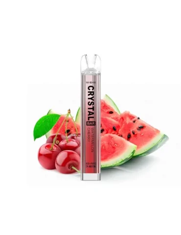 Crystal Bar Watermelon Cherry Disposable Vape Mesh 20mg 600puffs