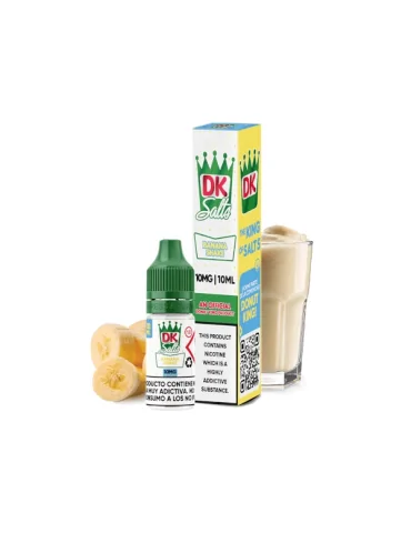 Donut King Nic Salts Banana Shake 10mg 10ml E liquid