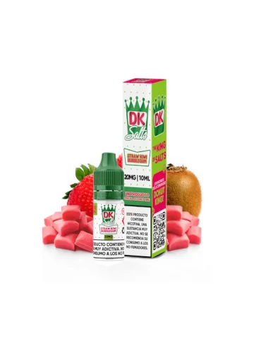 Donut King Nic Salts Strawberry Kiwi Bubblegum 10mg 10ml E liquid