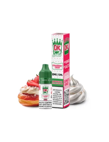 Donut King Nic Salts Strawberry Cream 20mg 10ml E liquid