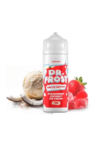 Dr Frost Strawberry Coconut Ice 6mg 60/40 120ml Prefilled Nicotine E-liquid