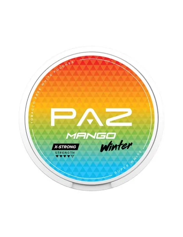 PAZ Mango Winter 9,6mg Nicotine Pouches