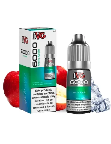 IVG 6000 Arctic Apple 10ml 10mg Salt E-liquid