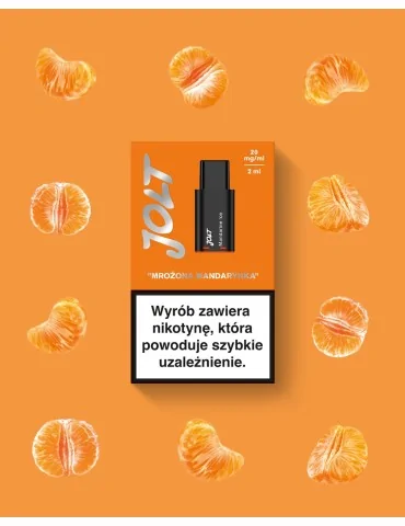 JOLT Vape Pod Cartridge Mandarine Ice 2ml 600puffs 20mg