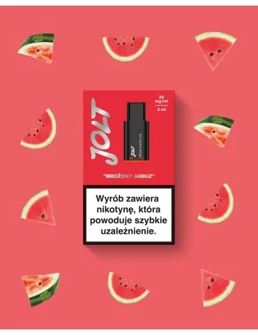 JOLT Vape Pod Cartridge Watermelon Ice 2ml 600puffs 20mg