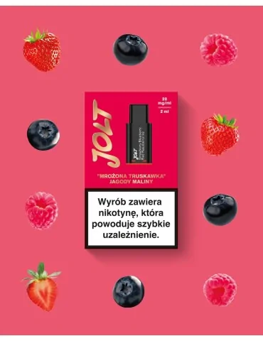 JOLT Vape Pod Cartridge Strawberry Blueberry Red Raspberry Ice 2ml 600puffs 20mg