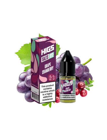 Higs Nic Salt Grape Cranberry 20mg 10ml E-liquids