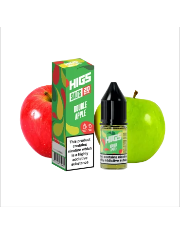 Higs Nic Salt Double Apple 20mg 10ml E-liquids