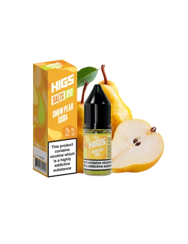 Higs Nic Salt Snow Pear Soda 20mg 10ml E-liquids