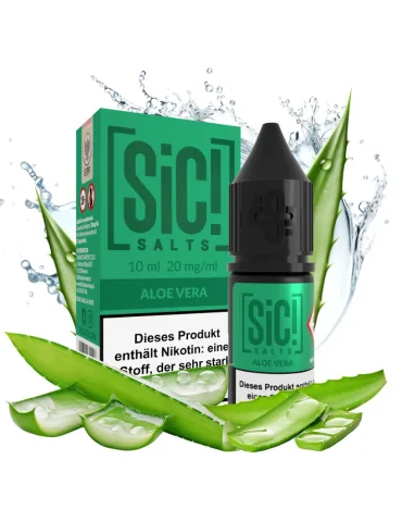 Sic! Nic Salt Aloe Vera 20mg 10ml E liquid