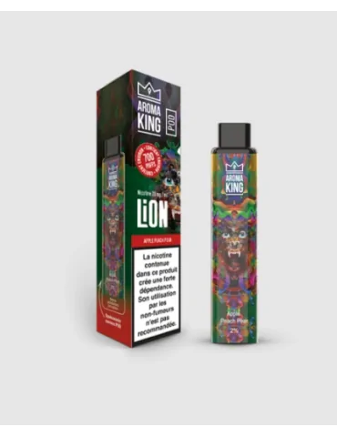 Aroma King Pod Cartridge Lion Apple Peach Pear 20mg 700puffs Expiration Date 01.05.25.