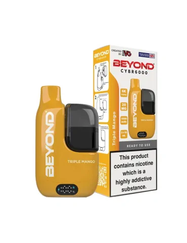 IVG Beyond CYBR 6000 puffs 20mg Triple Mango Disposable Vape