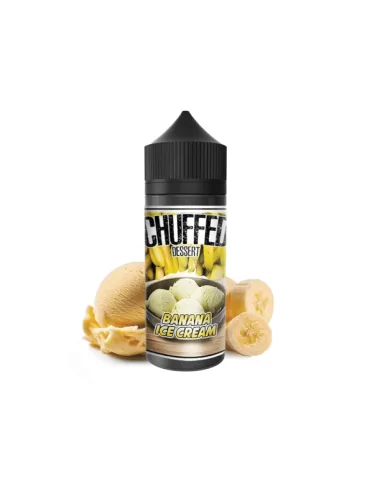 Chuffed Dessert Banana Ice Cream Prefilled 120ml 3mg E liquid