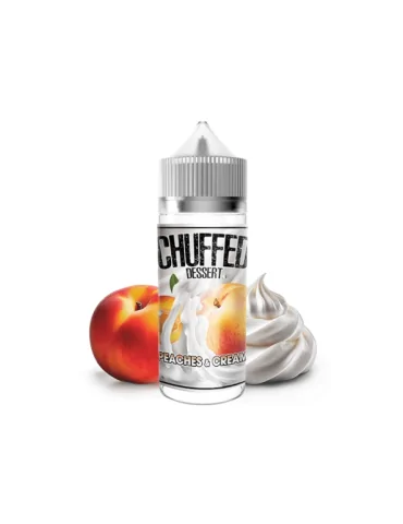 Chuffed Dessert Peaches & Cream Prefilled 120ml 6mg E liquid