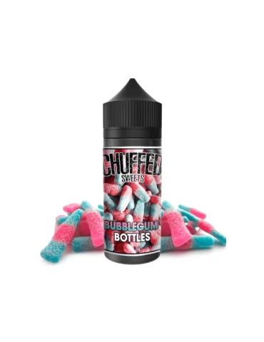 Chuffed Sweets Bubblegum Bottles Prefilled 120ml 6mg E liquid