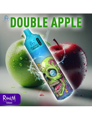 Tornado Music Double Apple 30000 puffs 20mg - RandM Disposable Vape
