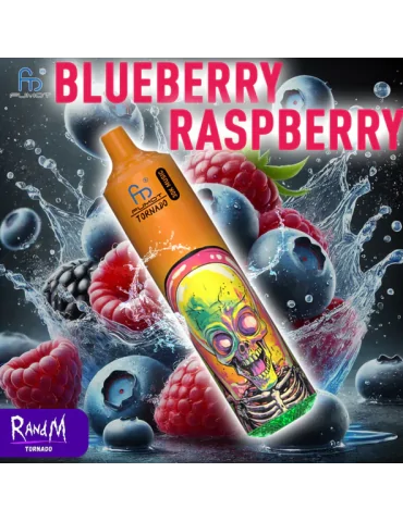 Tornado Music Blueberry Raspberry 30000 puffs 20mg - RandM Disposable Vape