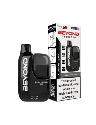 IVG Beyond CYBR 6000 puffs 20mg Plum Cherry Ice Disposable Vape