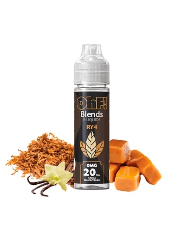 Prefilled 3mg 60ml 60/40 OHF Aroma Blends Ry4 E-liquids