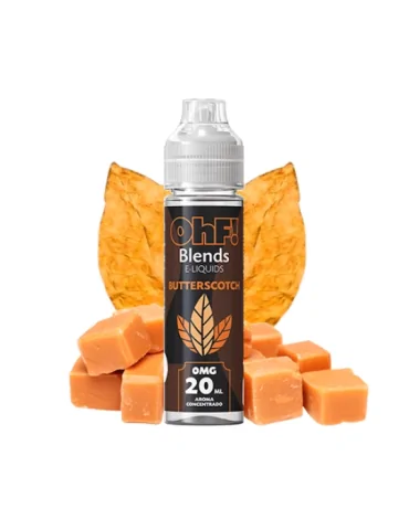 Prefilled 6mg 60ml 60/40 OHF Aroma Blends Butterscotch E-liquids
