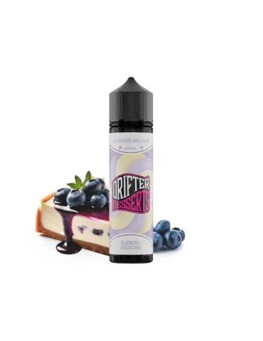 Drifter Bar Desserts Blueberry Cheesecake Nic Salt 20mg 60ml Prefilled E liquid
